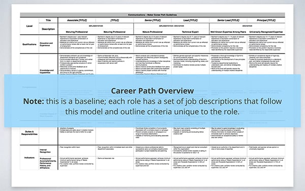 Career Path Overview