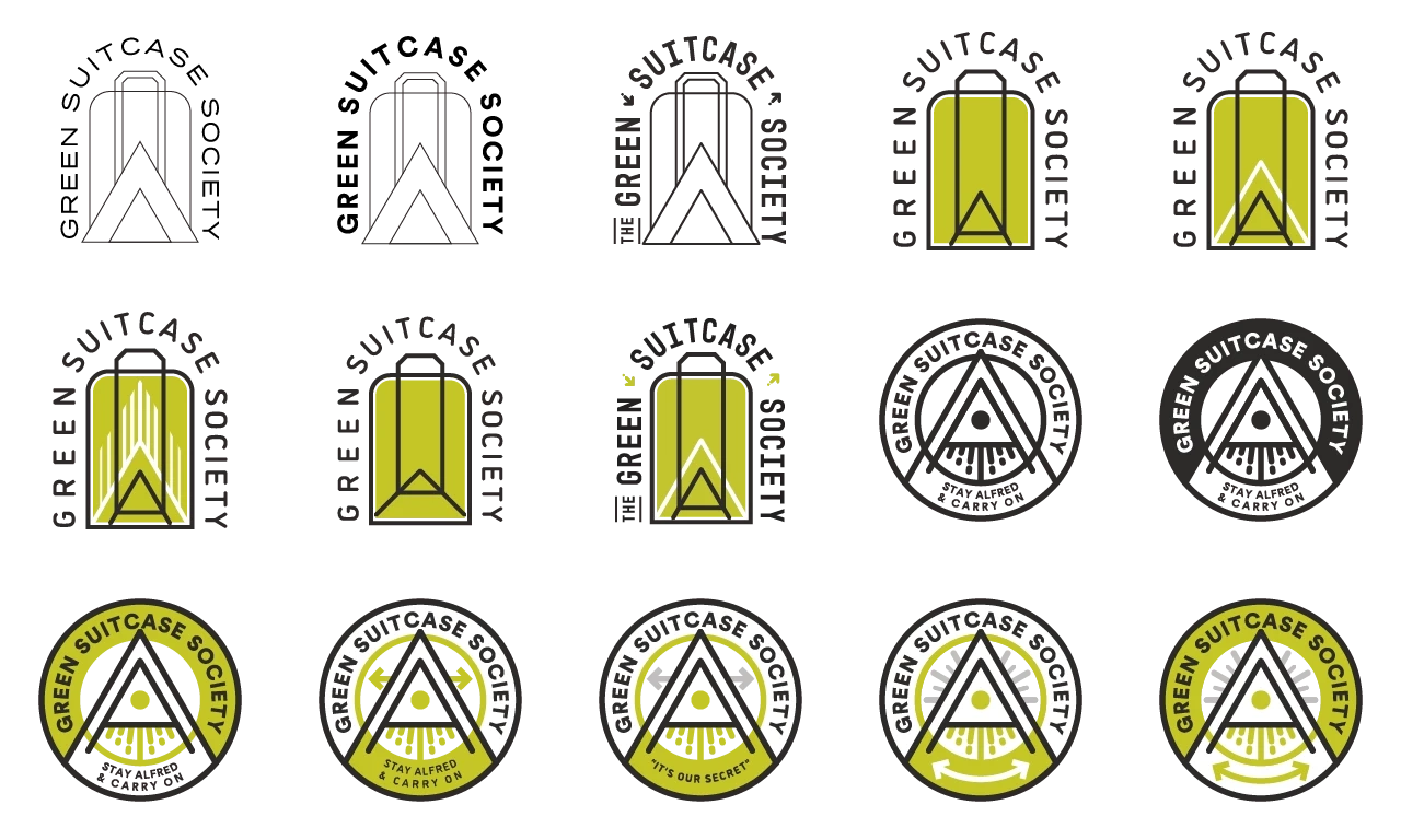 Refining initial logo concepts