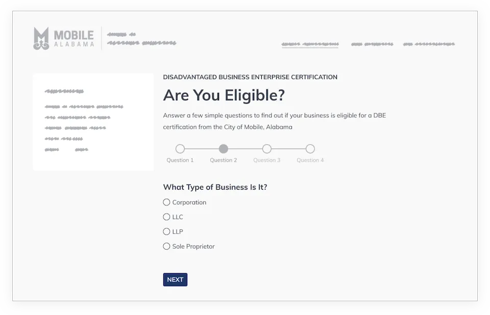 Wireframe: Quick Start Plan, screen 2.