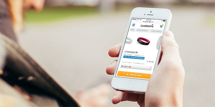 Garmin.com Mobile Website