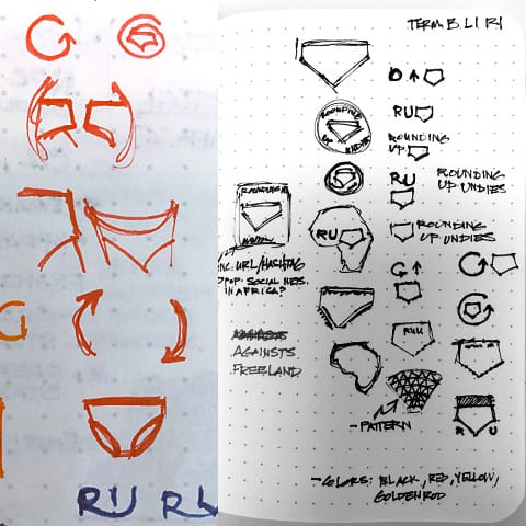 Initial Logo Sketches