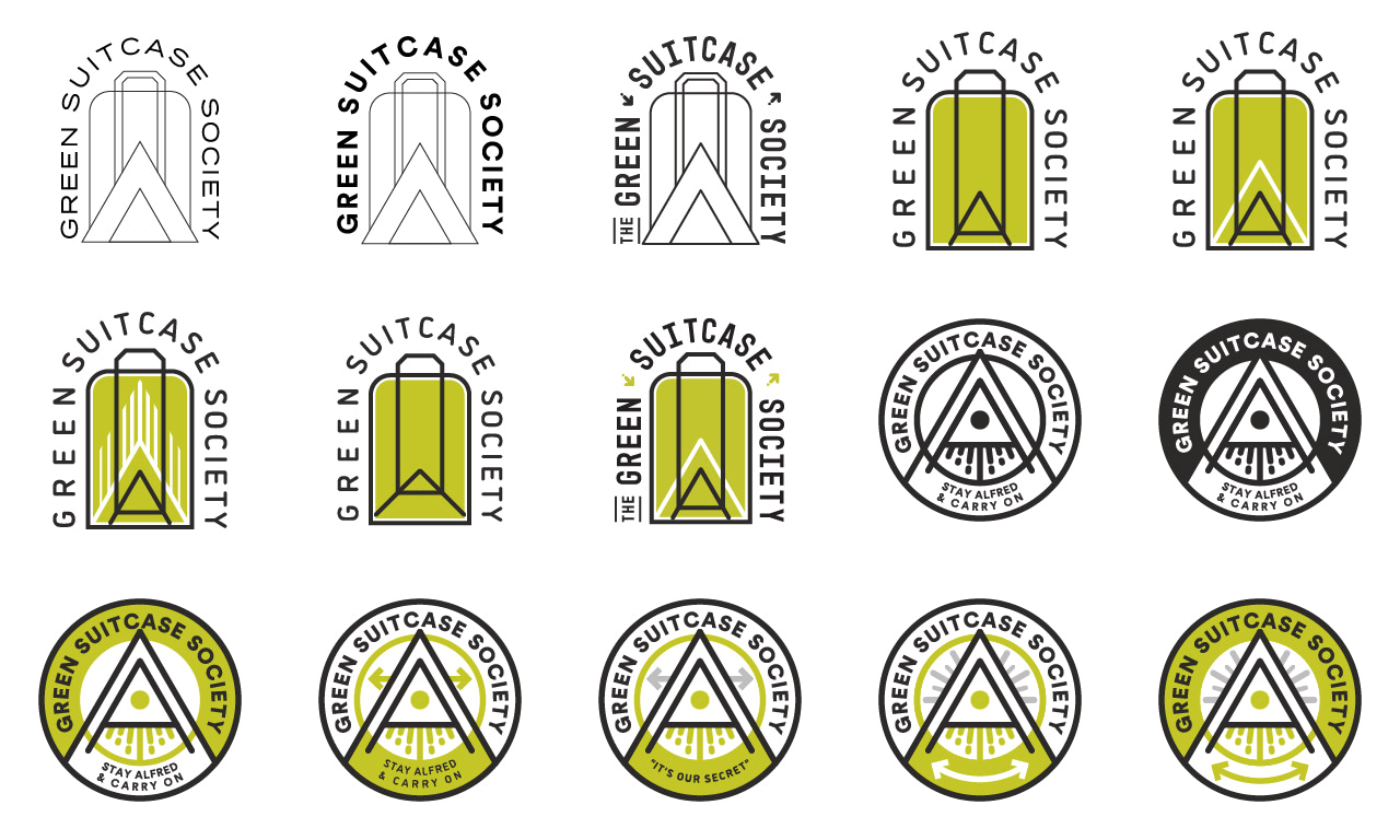 Refining initial logo concepts