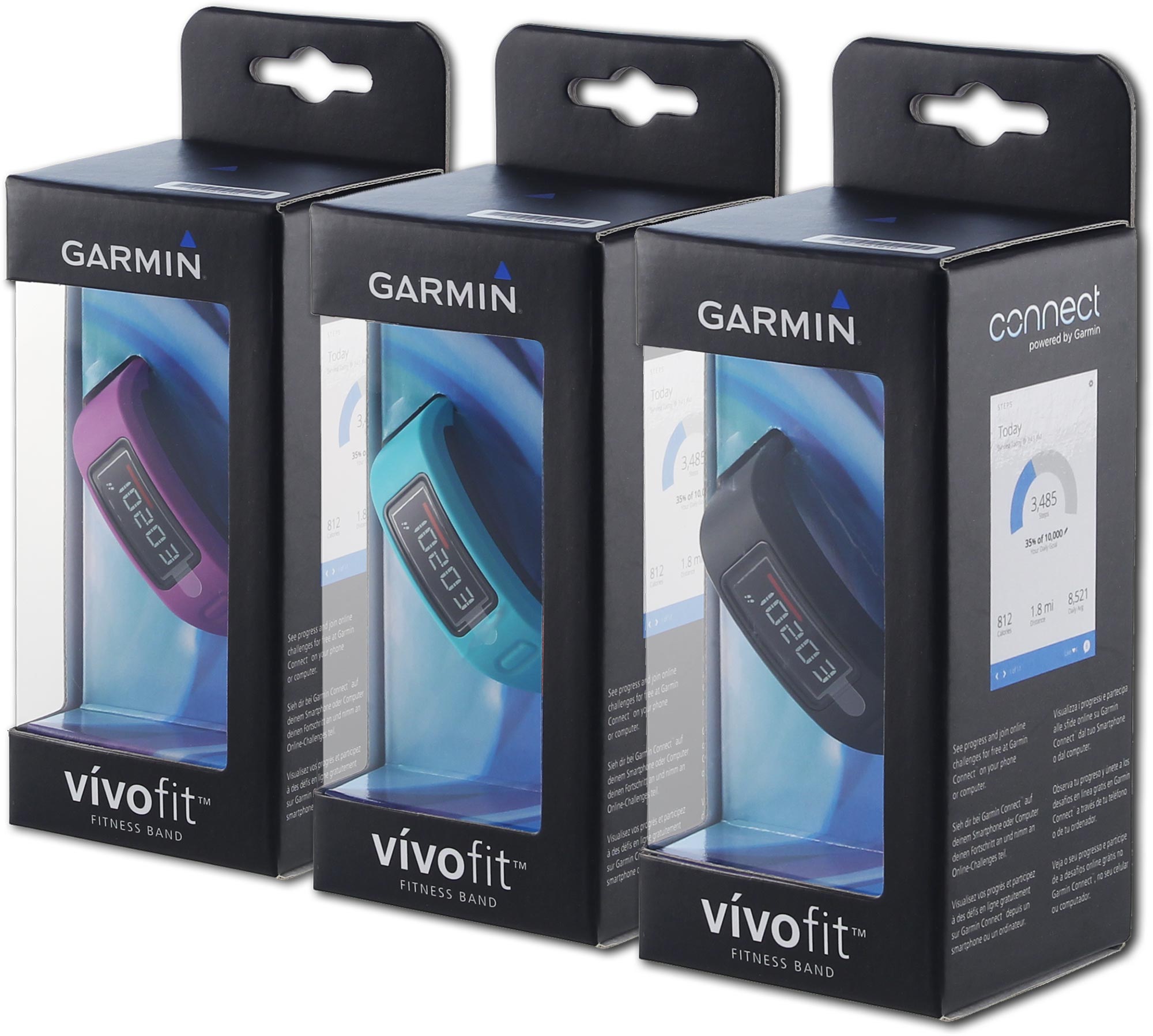 Garmin vivofit packaging